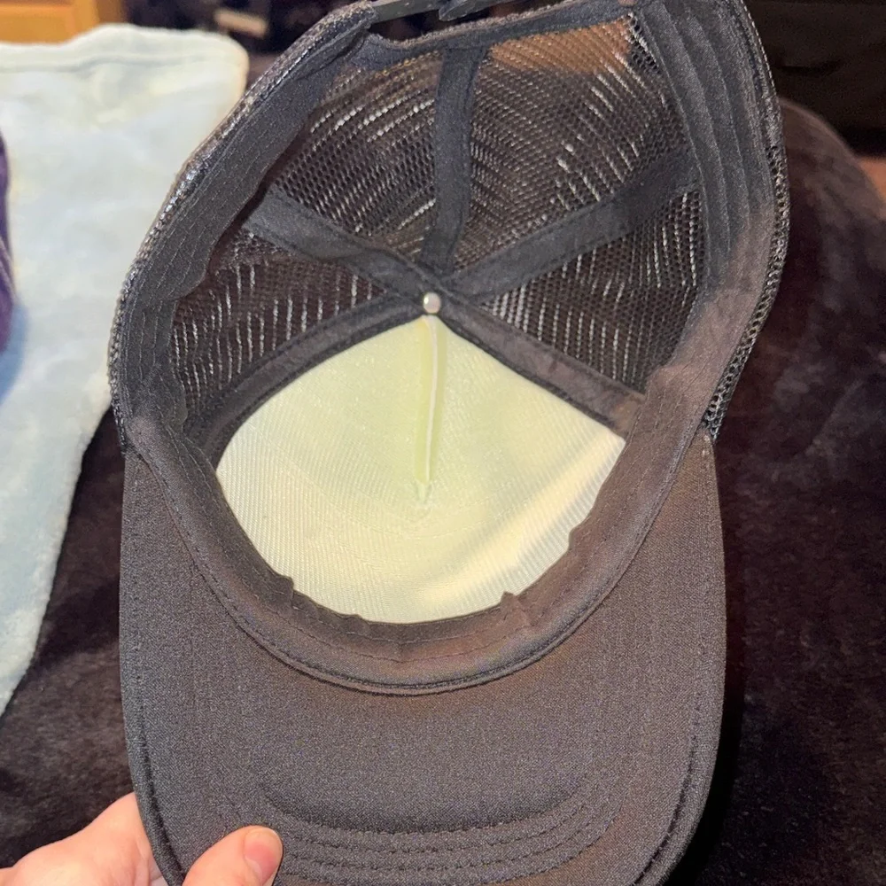 Festive Christmas Trucker Hat - Black and White